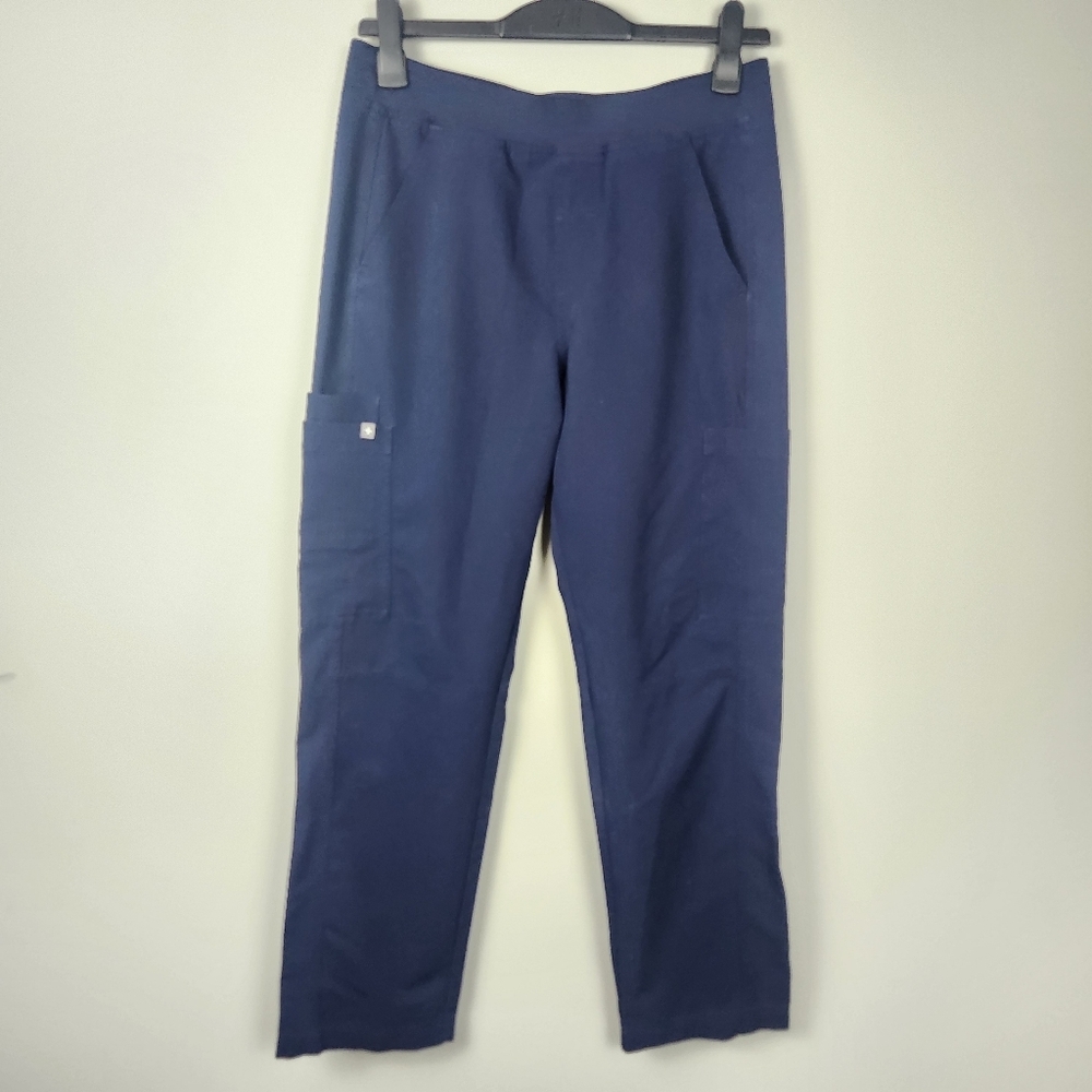 Figs Technical Collection Men’s Cargo Scrub Pants Style T2001 Blue size Medium